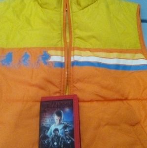 A Stranger Things vest. A Stranger Things wallet.